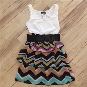 NWT Sexy cute ruffle aztec summer dress